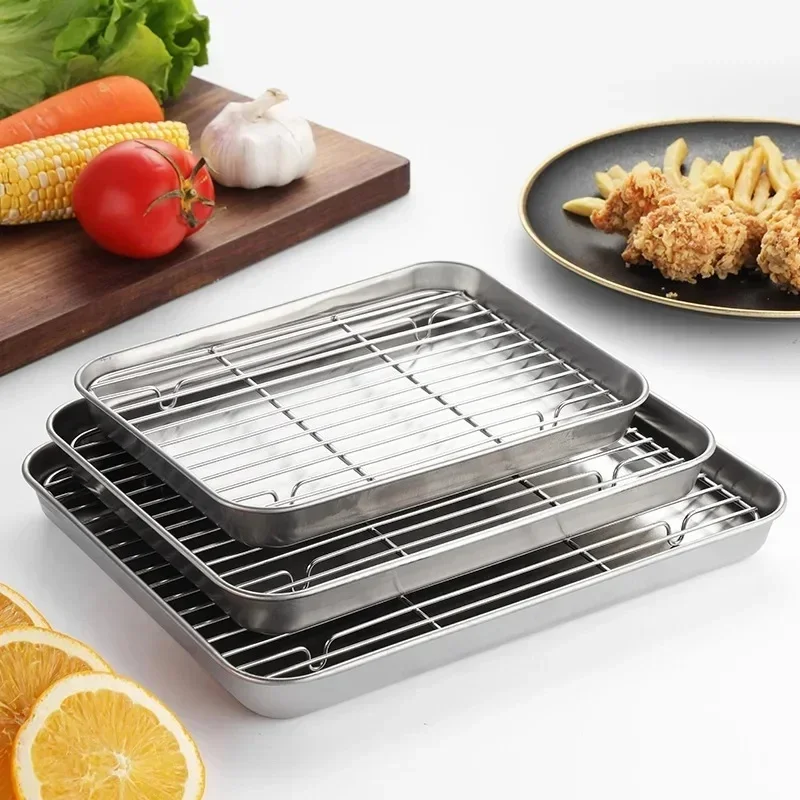 Kitchen Baking Rack - Taca do pieczenia ze stali nierdzewnej
