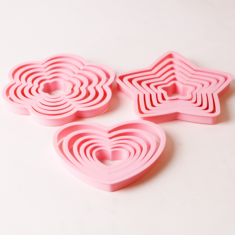 1 zestaw/3 zestawy różowe serc – Baking Kitchen Set recenzja i cena