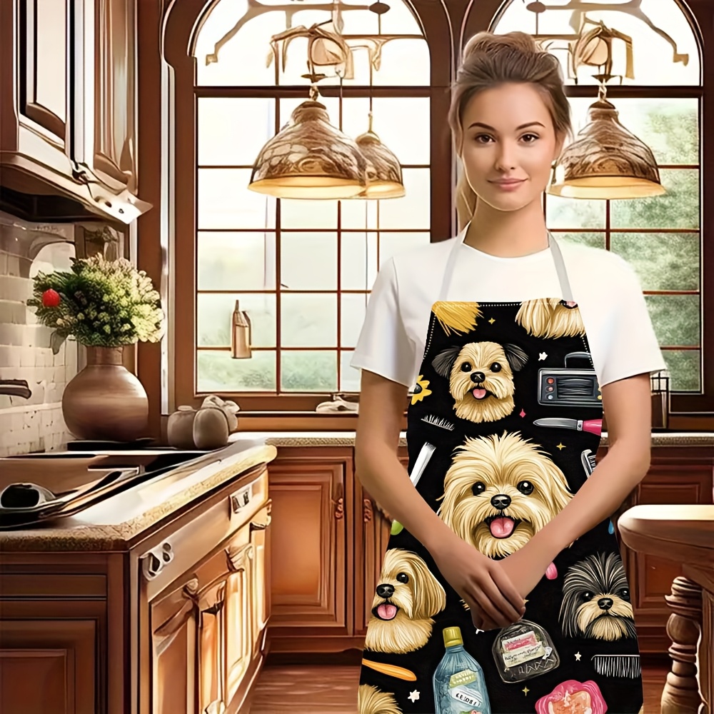 1 szt. Zabawny fartuch dla gro – Kitchen Baking Background recenzja i cena