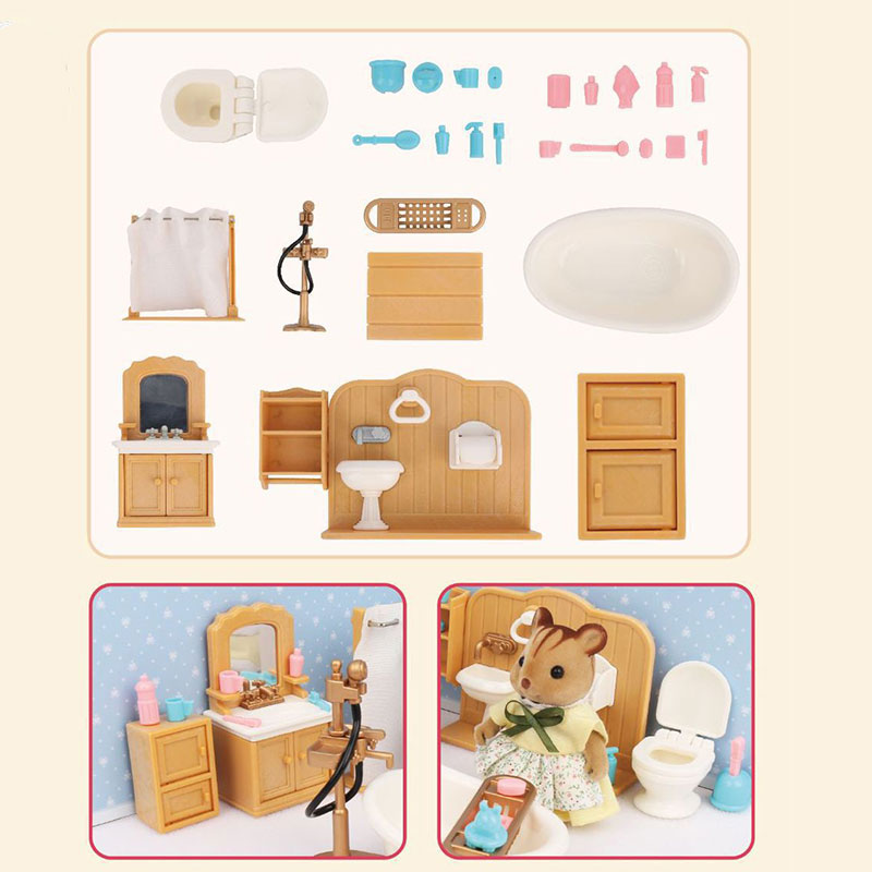 Domek dla lalek miniaturowe pu – Kitchen Uncle recenzja i cena