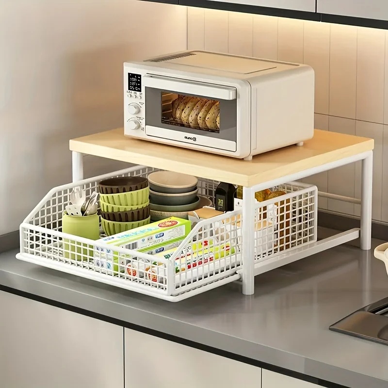 Pionowy stojak na mikrofalówkę – Kitchen Baking Rack recenzja i cena