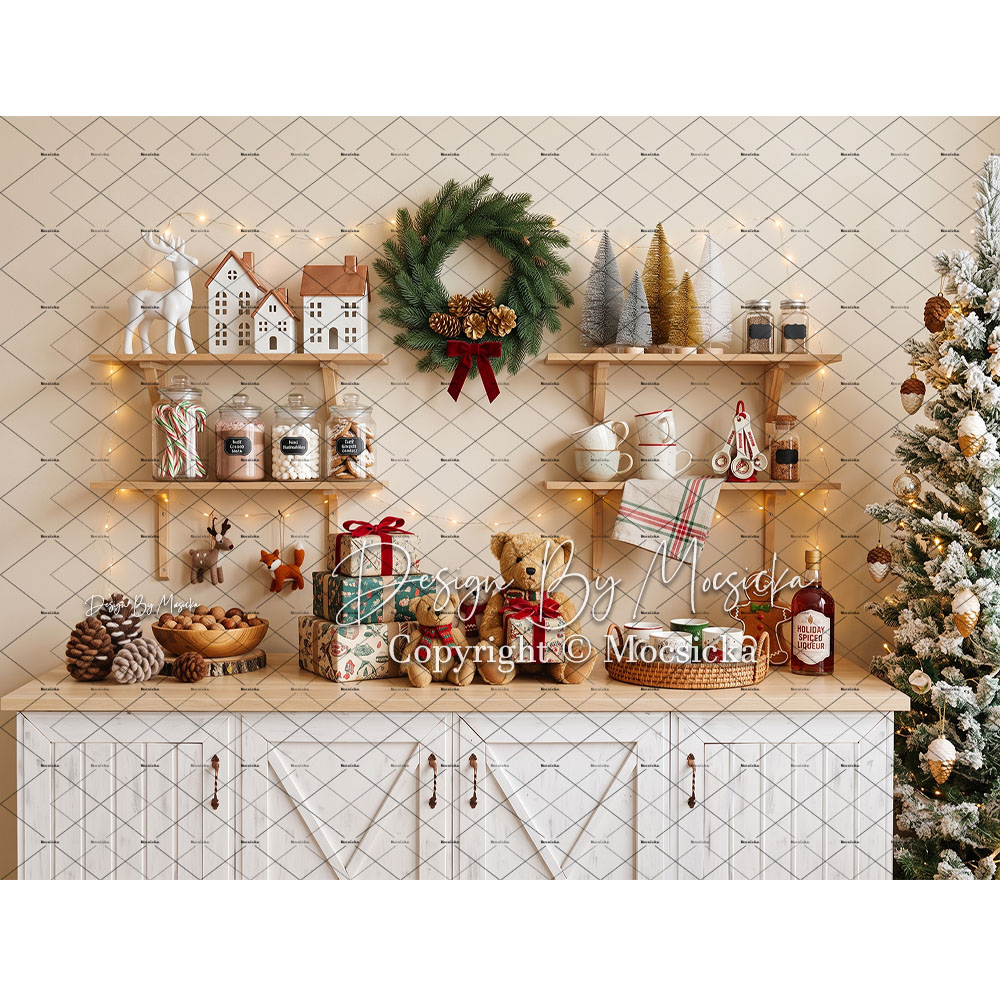 Mocsicka Świąteczne Tło Fotogr – Kitchen Baking Background recenzja i cena