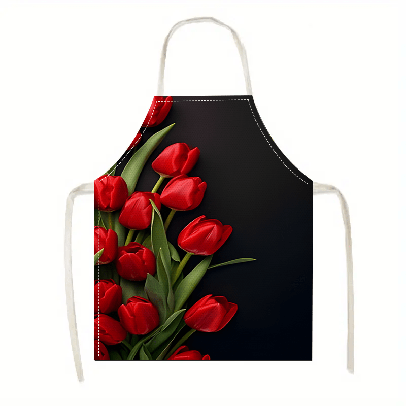 1 szt. Czerwony Tulipan Kwiat  – Kitchen Baking Background recenzja i cena