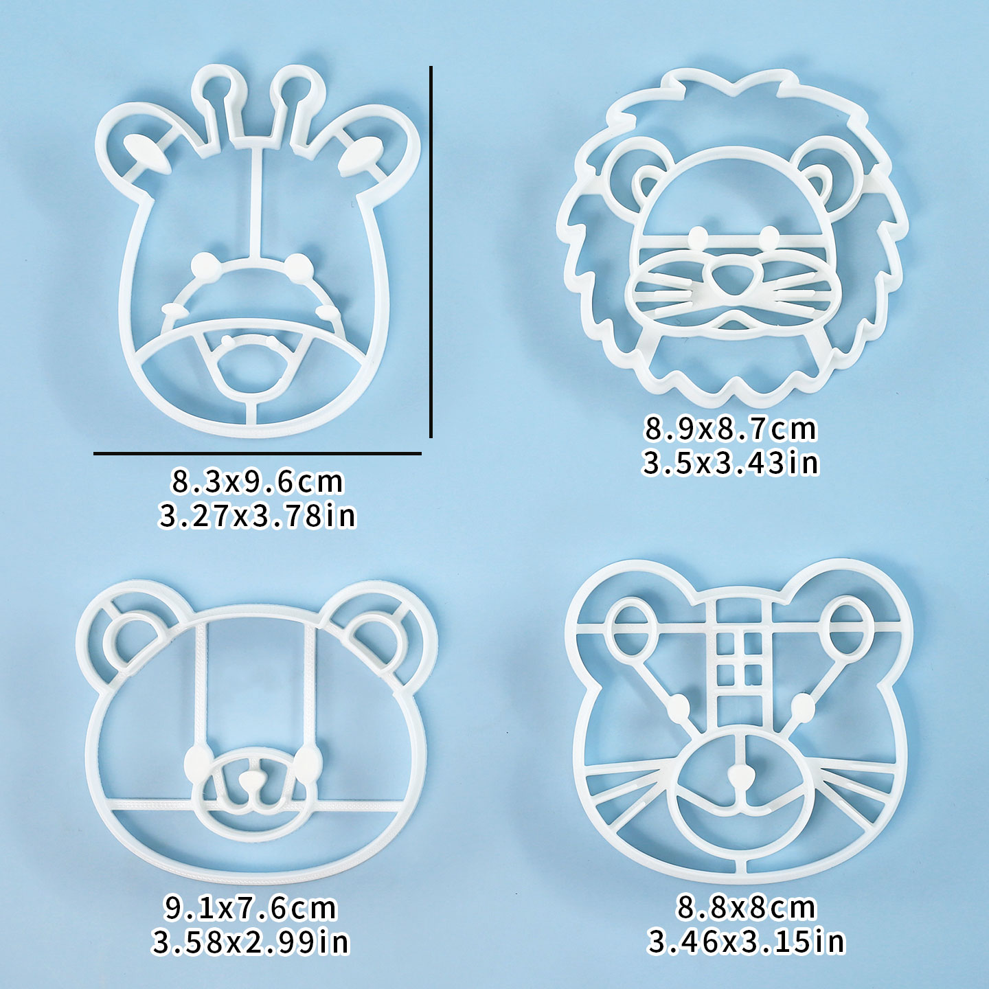Zestaw 4 foremek do ciastek w  – Baking Kitchen Set recenzja i cena